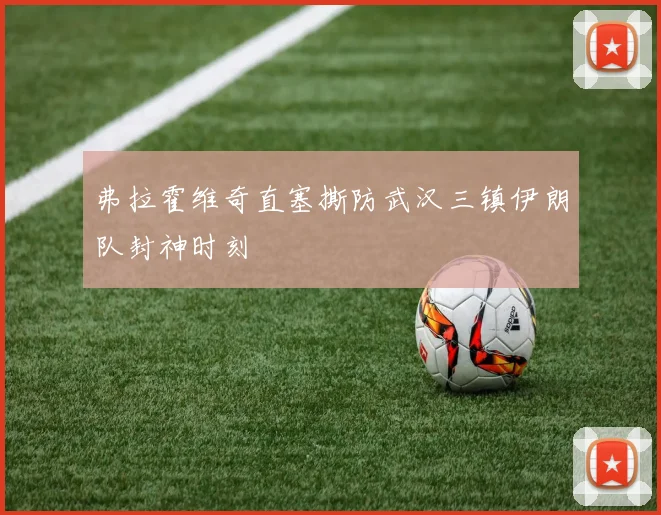 弗拉霍维奇直塞撕防武汉三镇伊朗队封神时刻